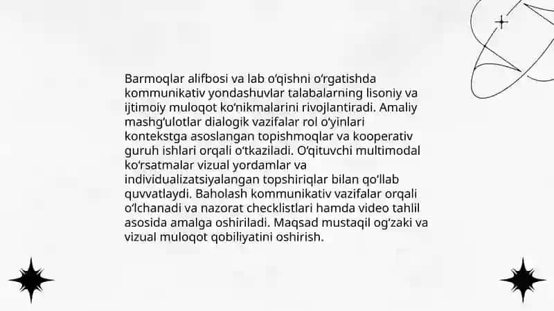Surdopedagogikada oqitishning kommunikativ texnologiyalari 4