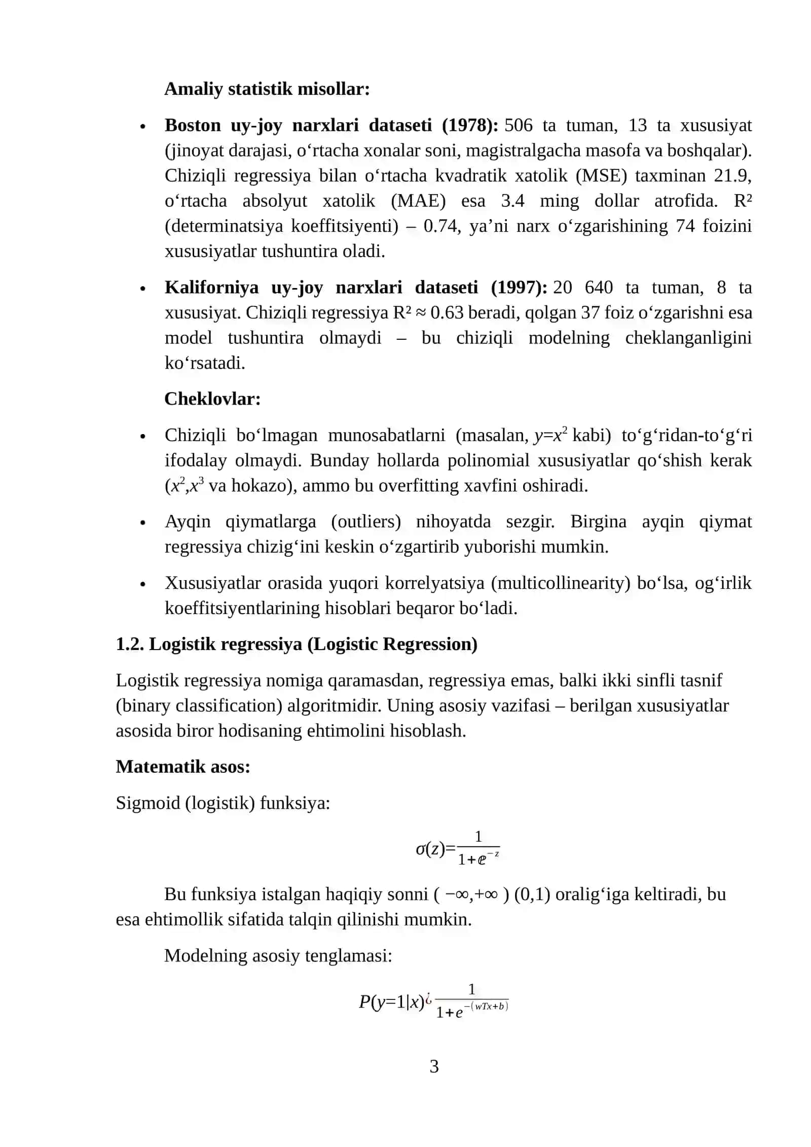 Mashinaviy oʻqitish oddiy tizimlardan murakkab tizimlargacha. 4