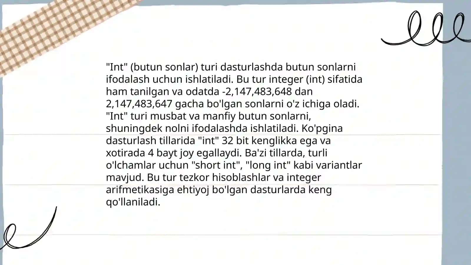 Ma'lumot turlari Python dasturlash tilida 4