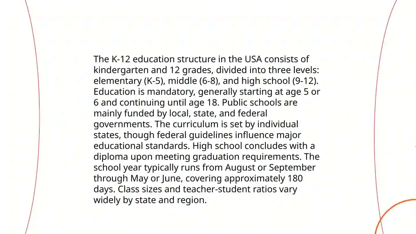 The educational system of the USA 4