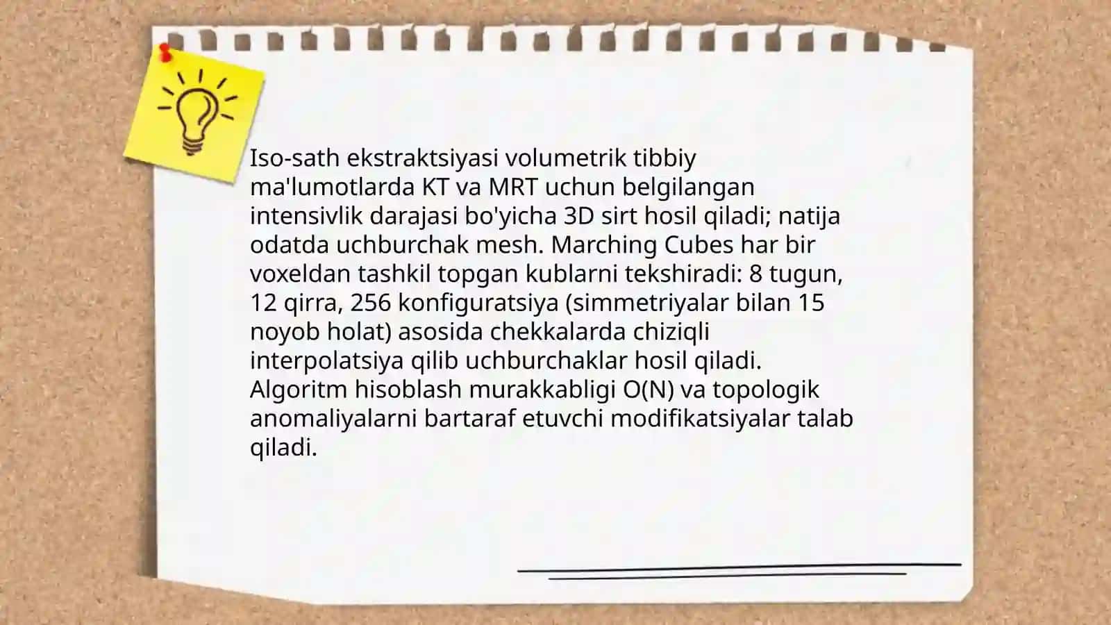 Tibbiy tasvirlarni (rentgen,KT,MRT) qayta ishlashda kompyuter grafikasi 4