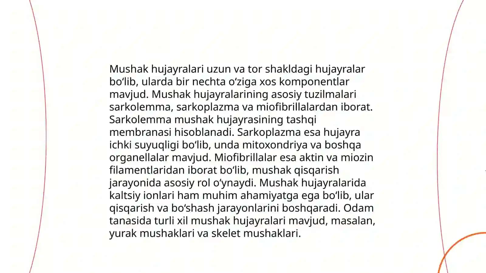 Qisqarish mexanizmining morfologik asoslari 4