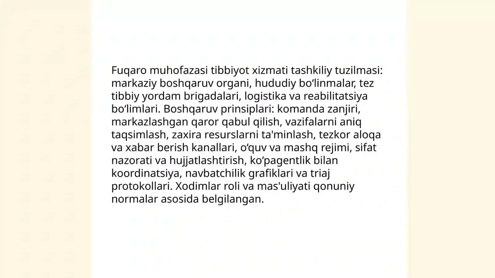 Fuqaro muhofazasi tibbiyot xizmati 4