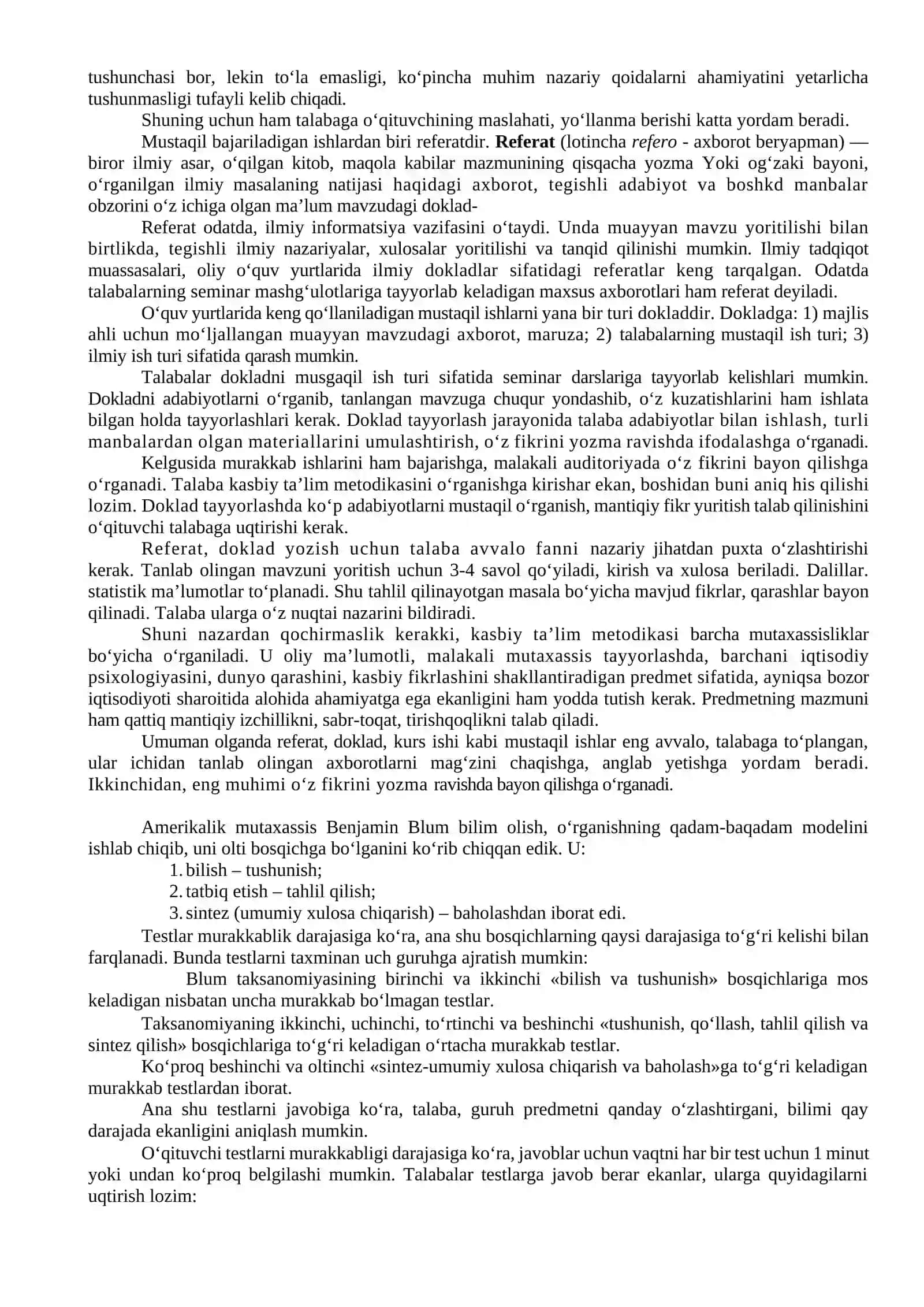 Blum taksonomiyasi 4