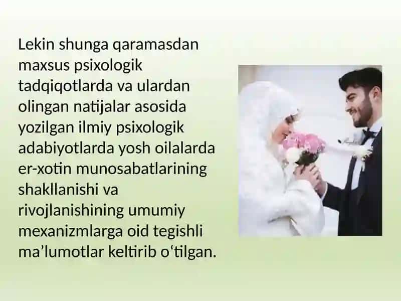 Yosh er-xotin munosabatlari 4