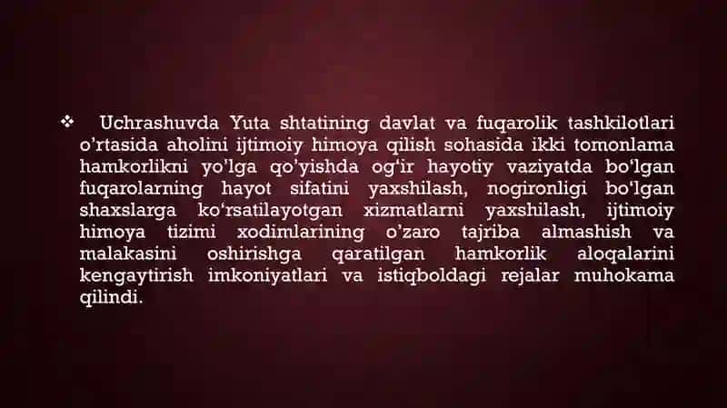AMERIKA QO'SHMA SHTATLARINING AHOLISINI IJTIMOIY HIMOYA QILISH TIZIMI 4