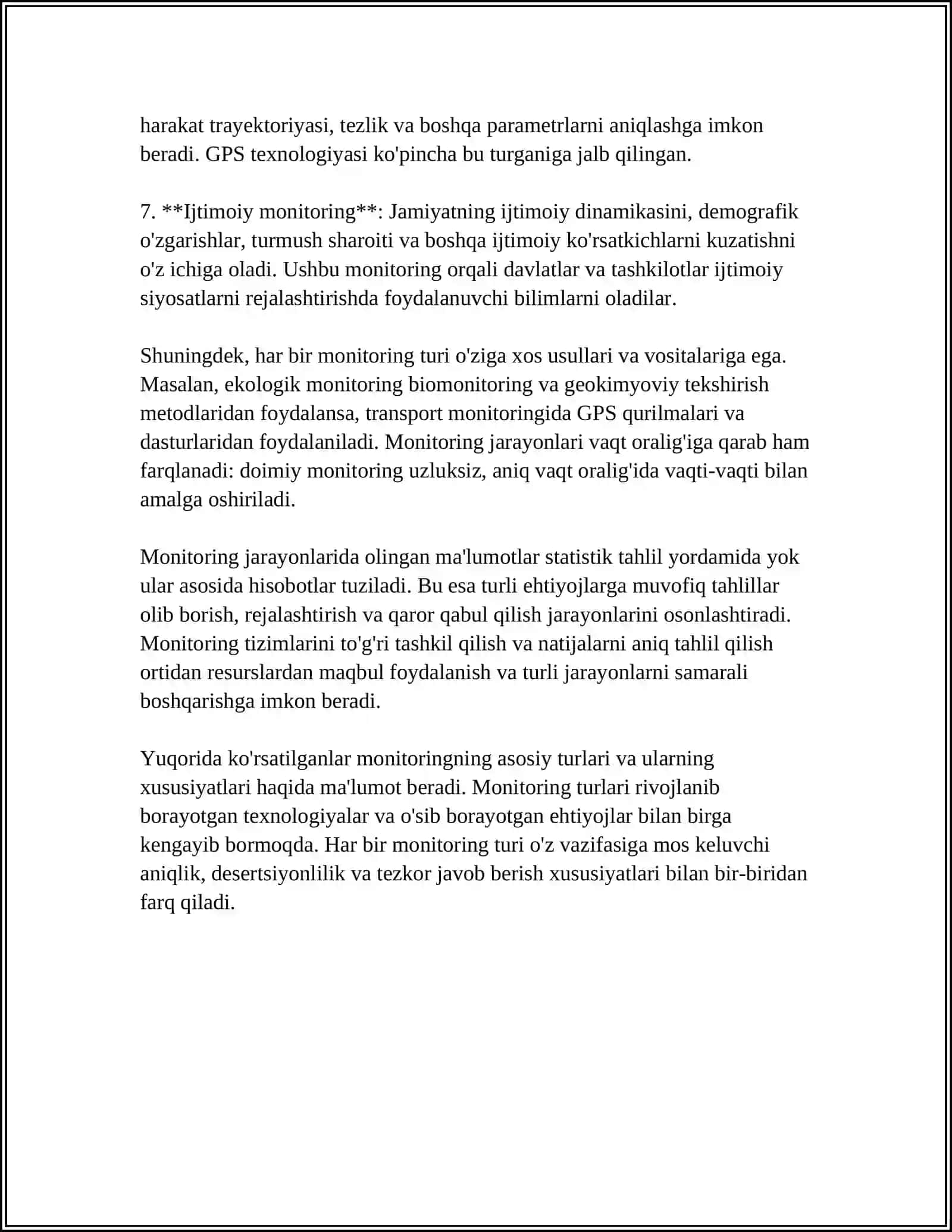 KOMPYUTERNING TASHQI QISMLARI VA ASOSIY KO‘RSATGICHLARI VA XUSUSIYATLARINI YORITIB BERING 4