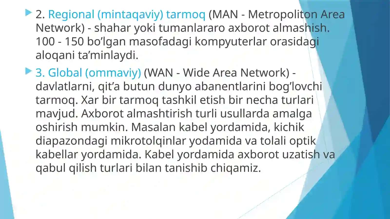 LOKAL KOMPYUTER TARMOG’INI TASHKIL QILISH VA UNDA ISHLASH 4