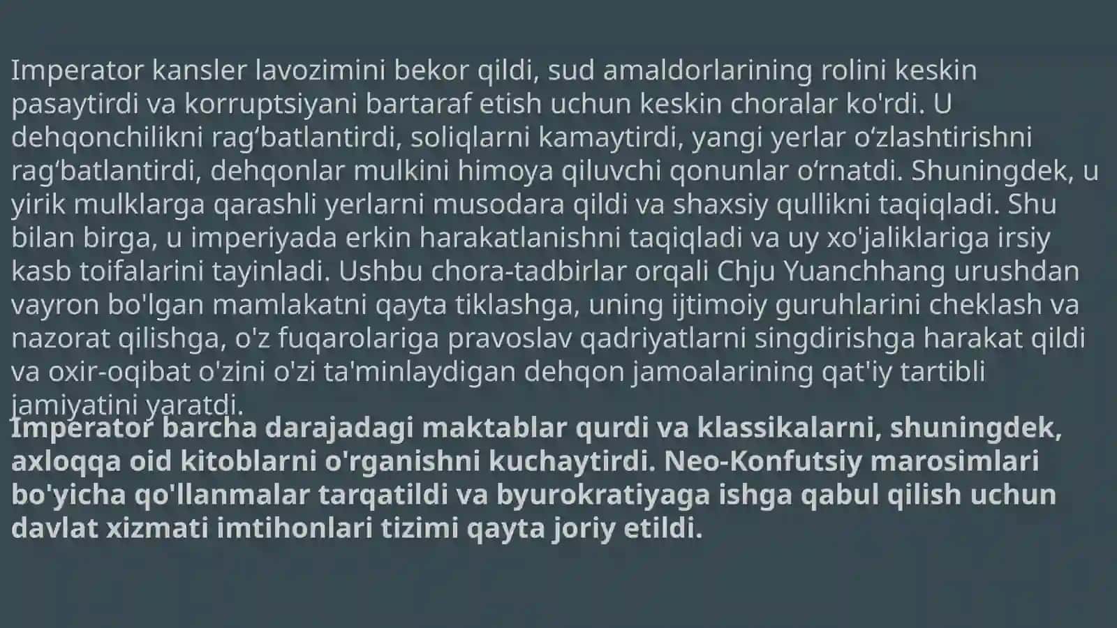 Xitoy Min sulolasi davrida 4