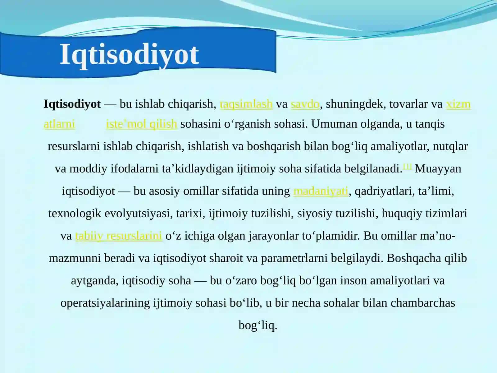 Sohatexnologiyasiga oid terminlarga nostandart testlar tuzish 4