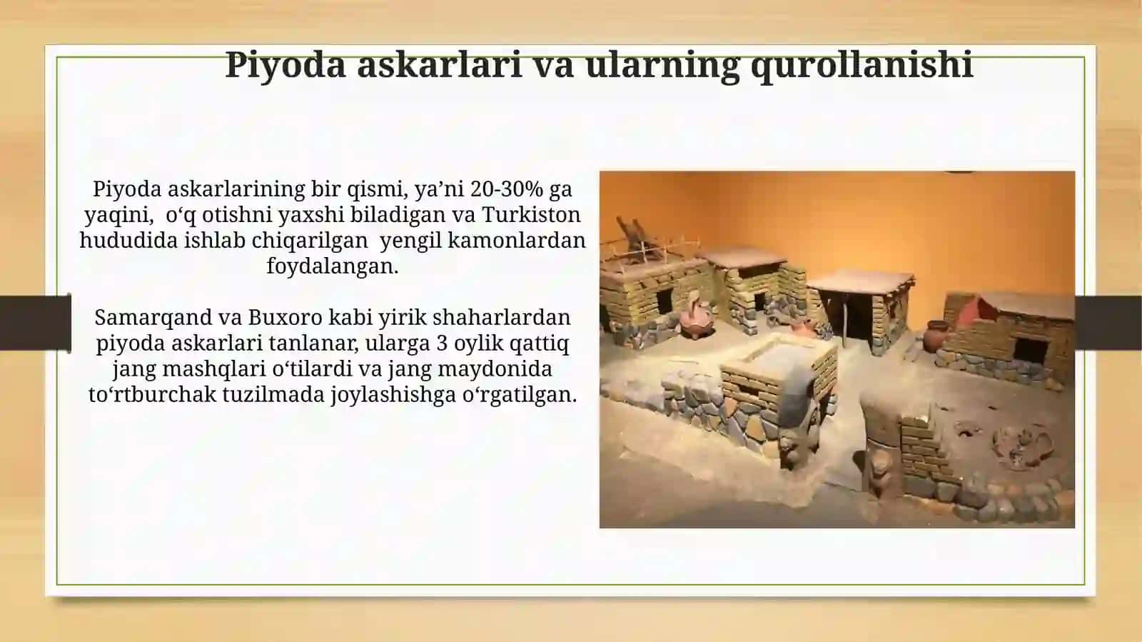 Amir Temur davlatida Qo'shinqurilishi 4