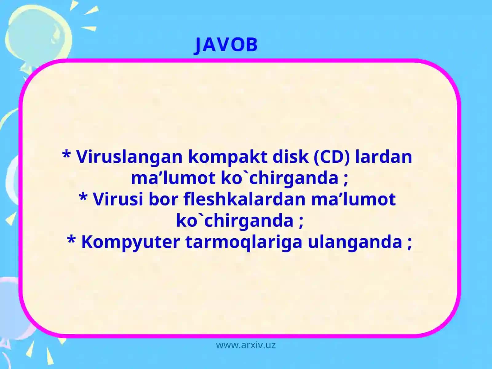 Kompyutervirusi 4