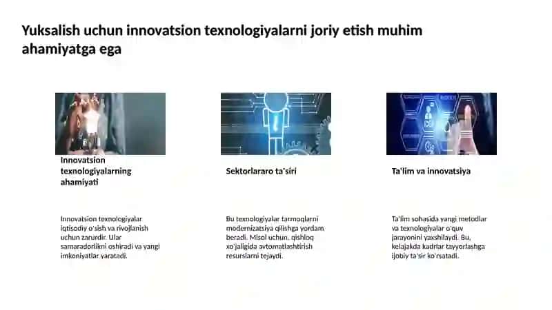 Yuksalish, rivojlanish va iqdisodiy siyosat 4