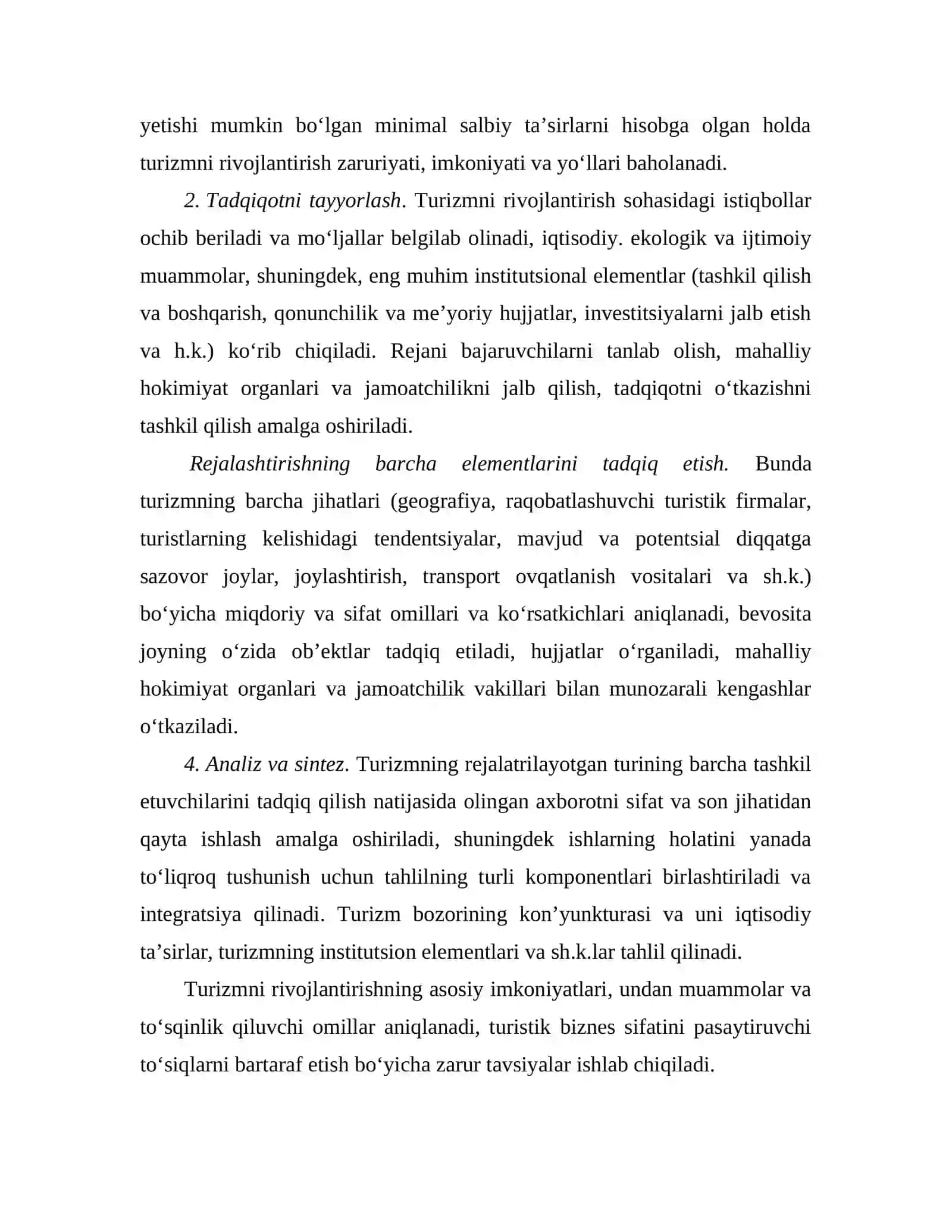 TURIZMNI REJALASHTIRISHNING TASHKILIY MEXANIZMI 4