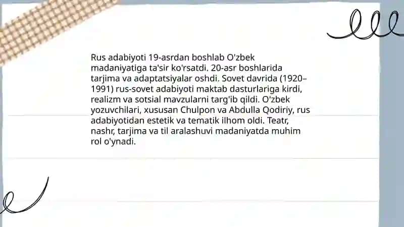 O'zbekistonda rus tilining tarixi va hozirgi holati 4