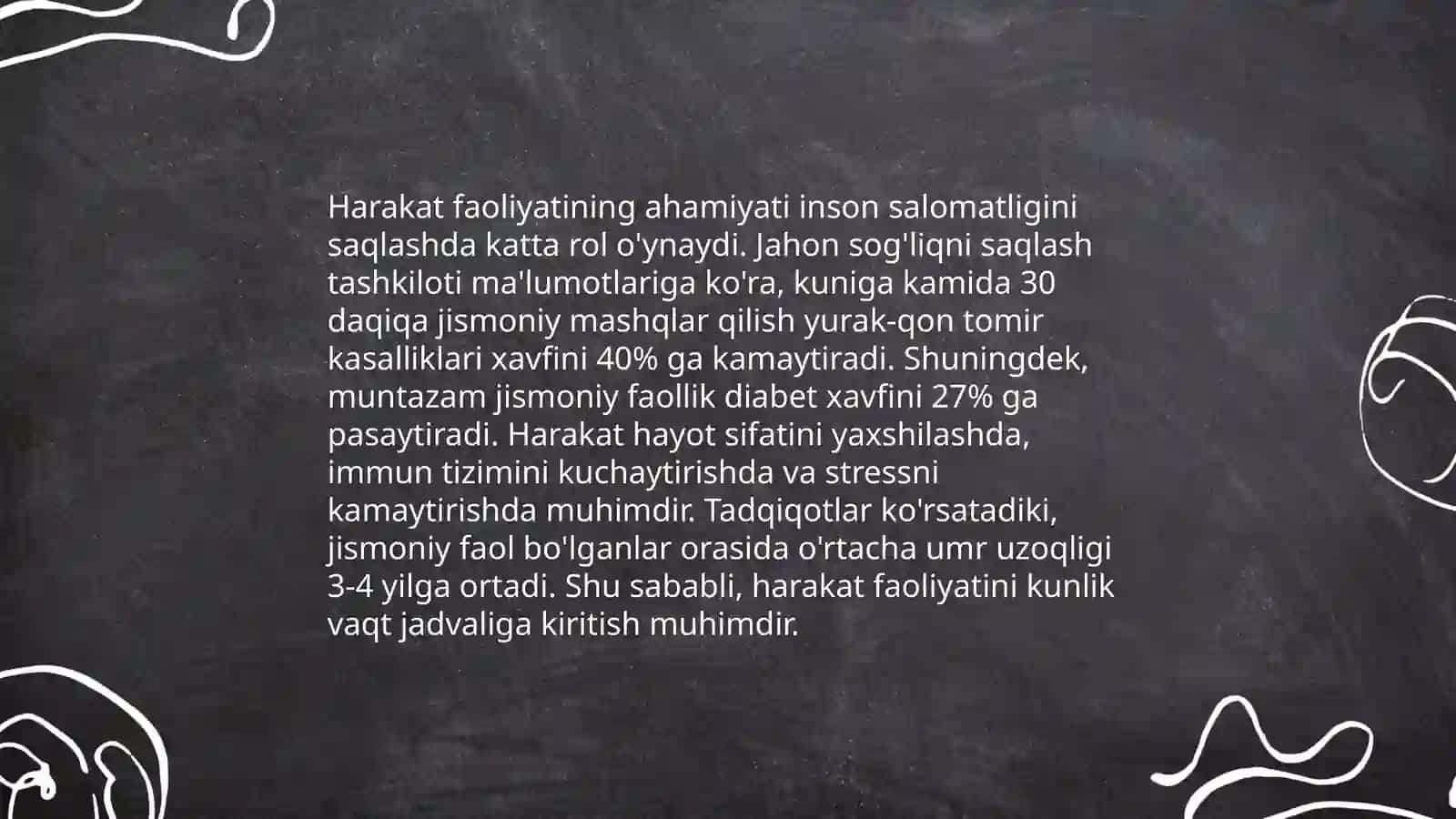 Sogʻlom turmush tarzi tamoyillari 4
