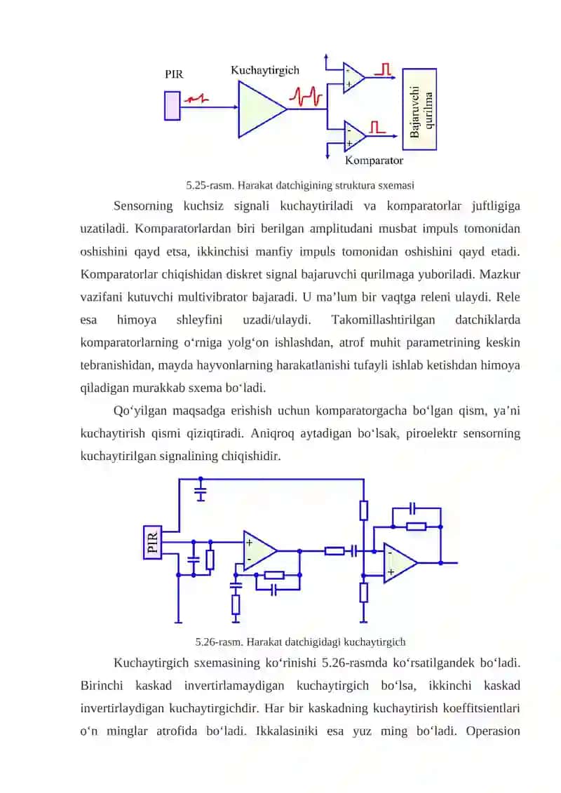 Avtomatlashtirilgan yoritish tizmlarini tashkil qilishda ishlatiladigan datchiklar 4