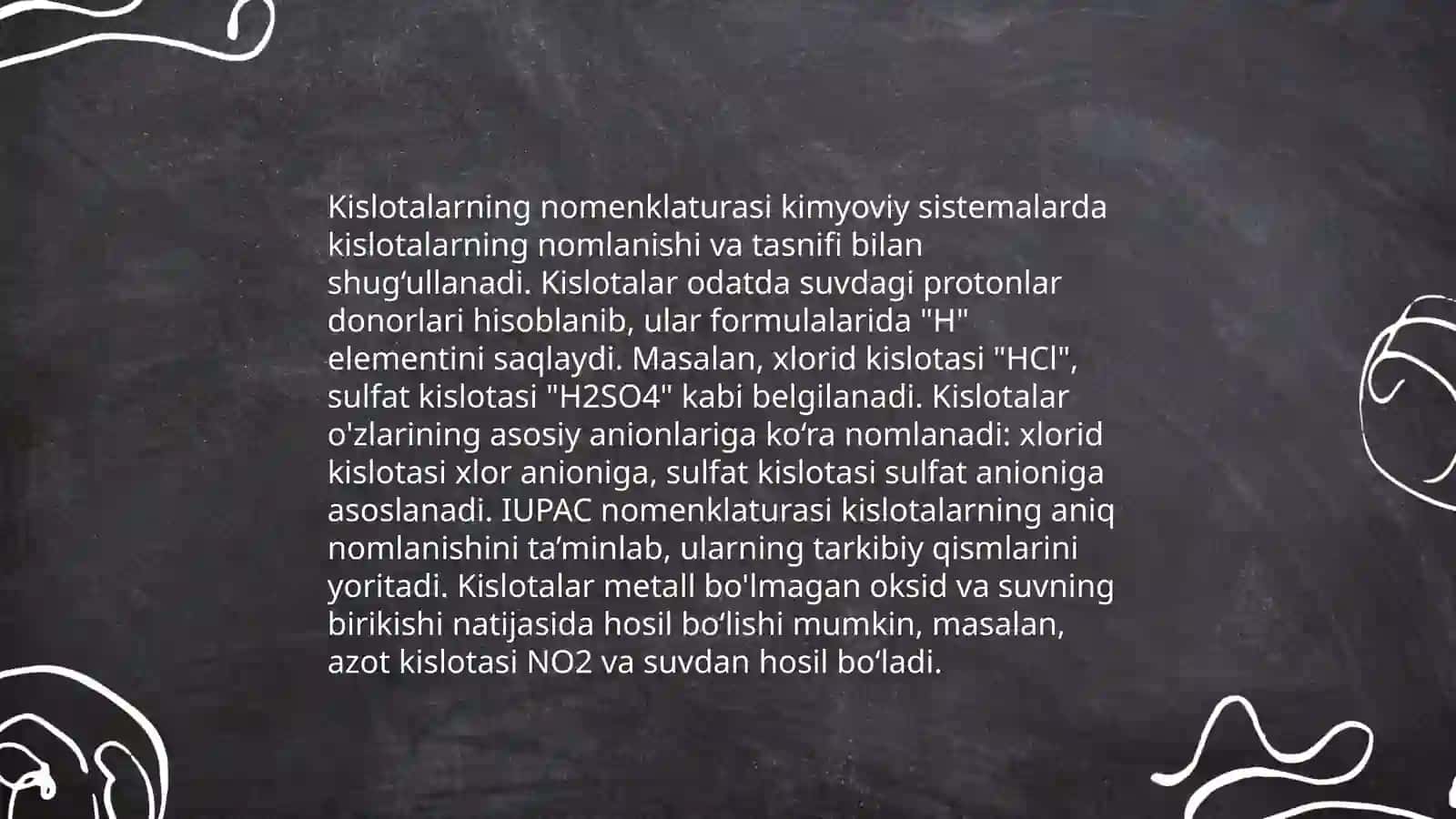 Kislotalarning nomlanishi, olinishi va kimyoviy xossalari 4