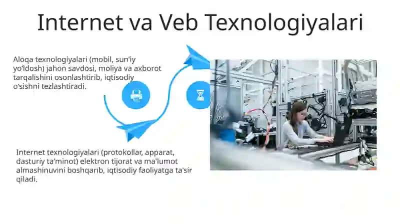 Iqtisodiyotda axborot kommunikatsiya texnologiyalari va tizimlari fanining tarkibiy qismlari 4