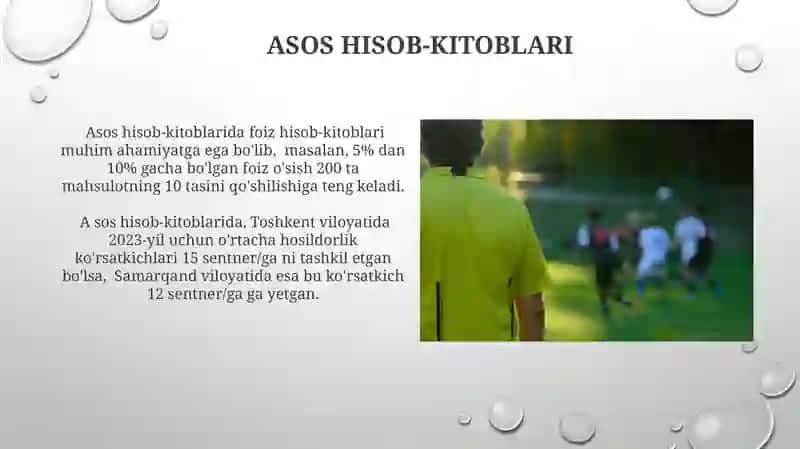 Xosila hisob-kitoblar 4
