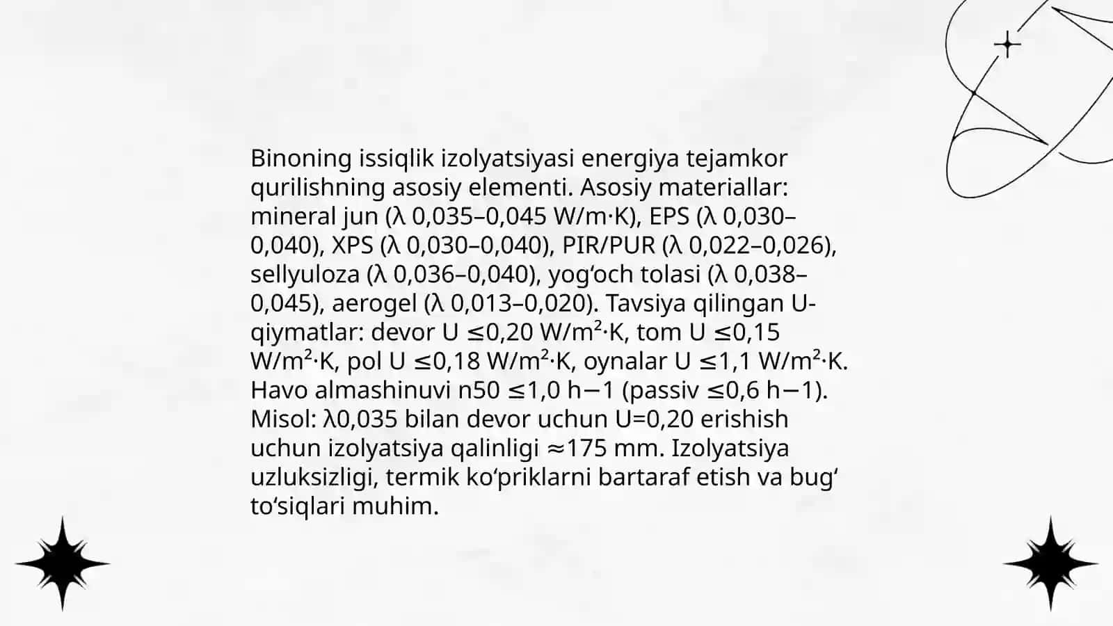 Energiya samarali arxitektura va dizayn prinsiplari 4