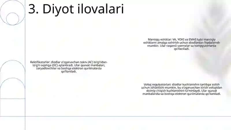 Yarim OʻTkazgichli Diodlar 4