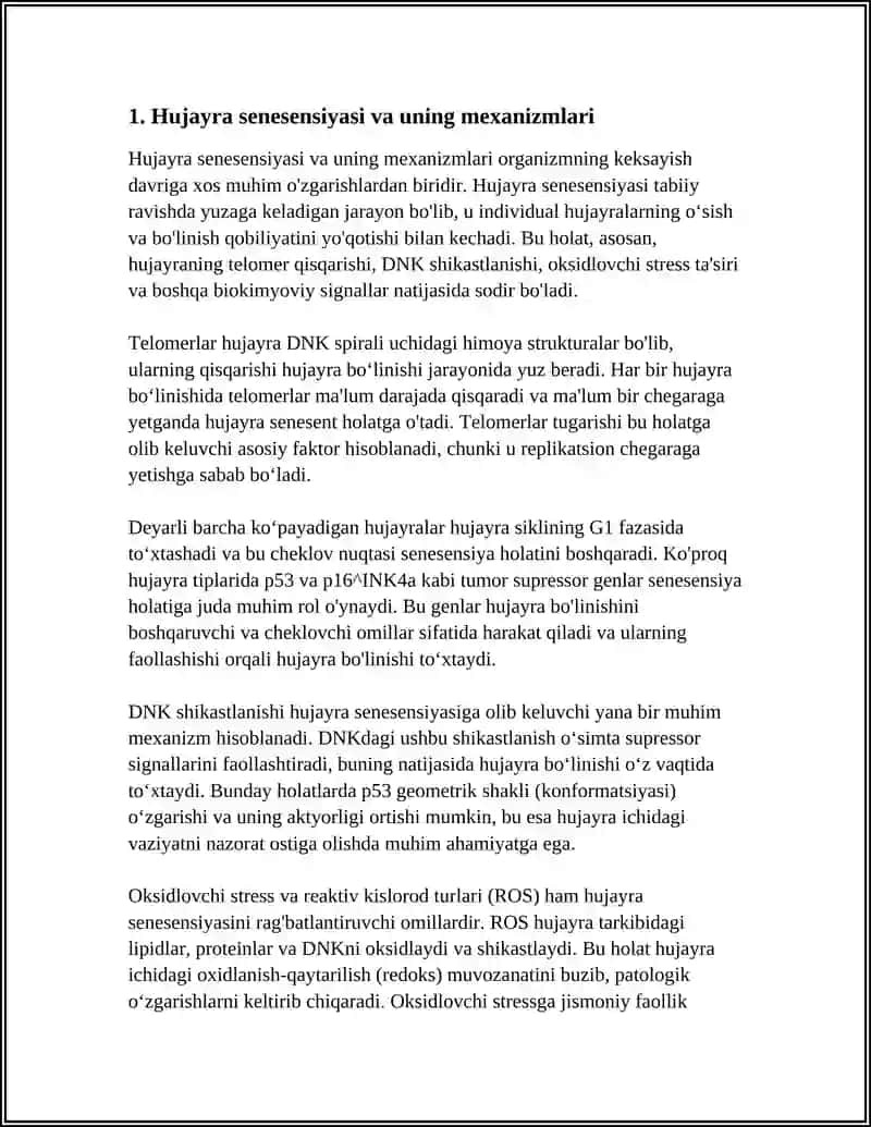 ORGANIZMDAGI KEKSAYISH DAVRIGA XOS O'ZGARISHLAR 4
