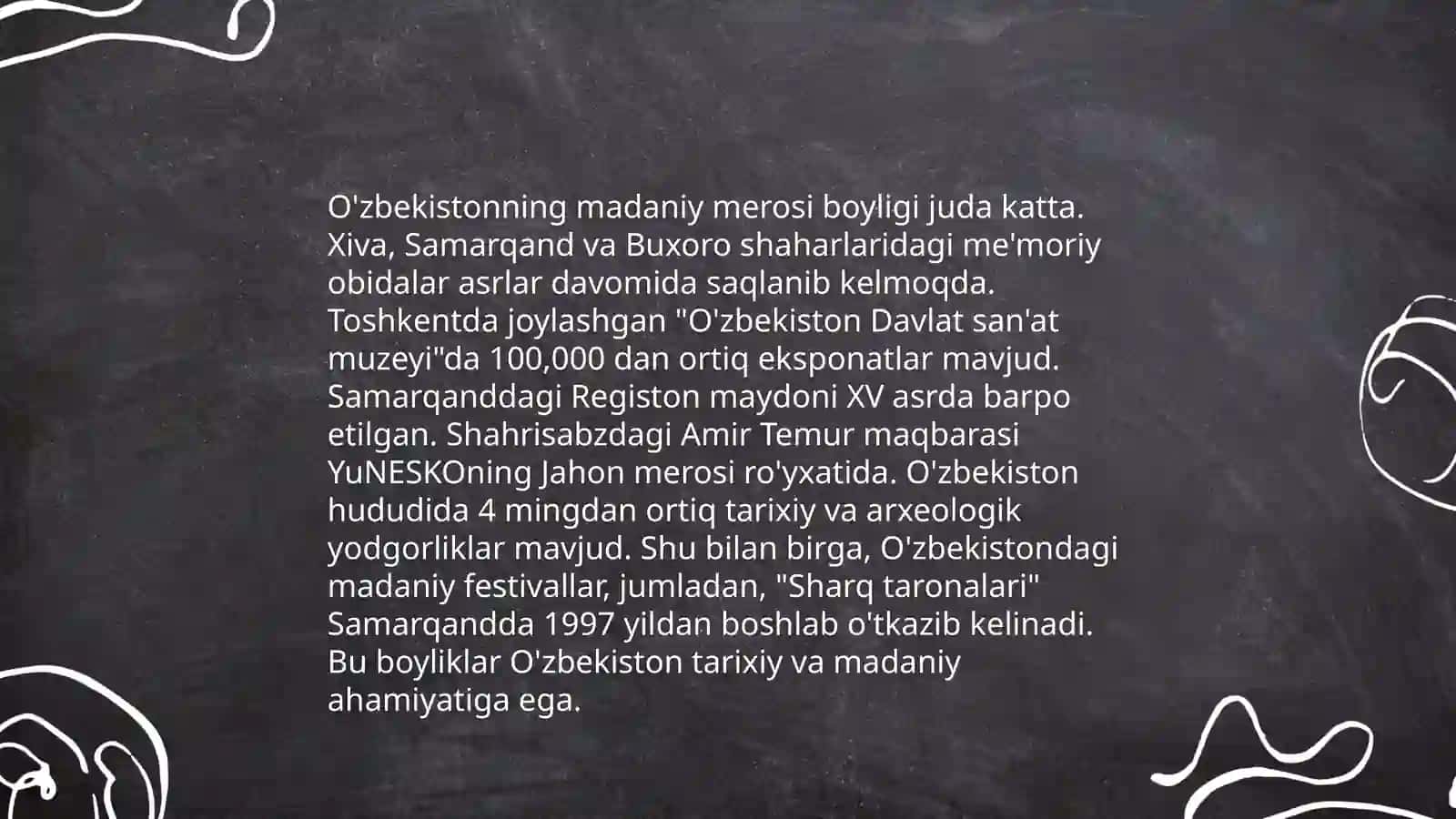 O'zbek adabiyotining rivojlanish tarixi 4