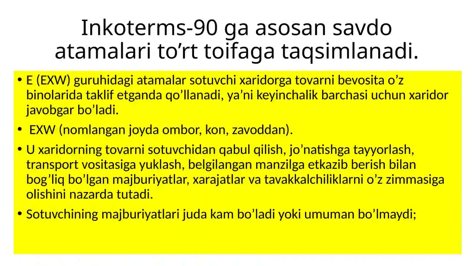 Xalqaro savdo bitimlari 4