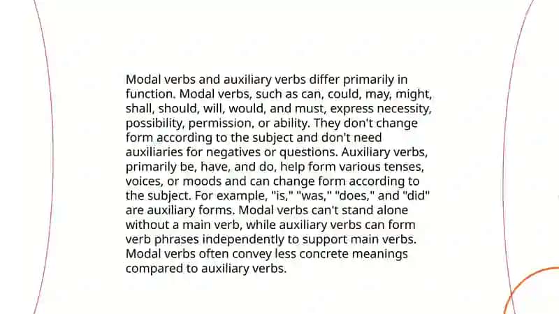 Modal verbs 4