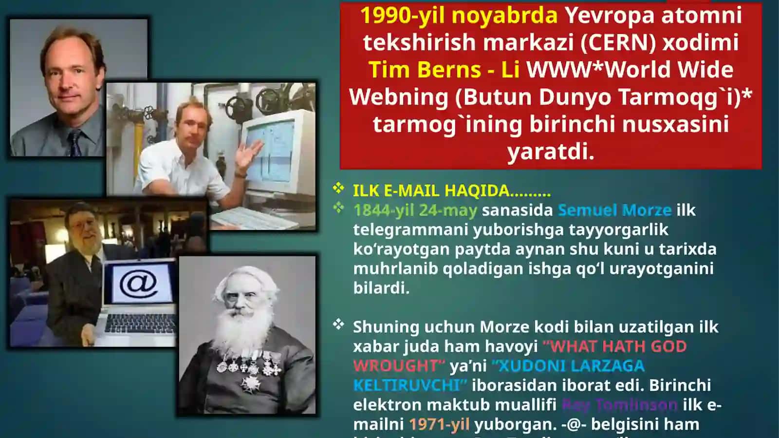 Internet va uni qurish tarixi 4