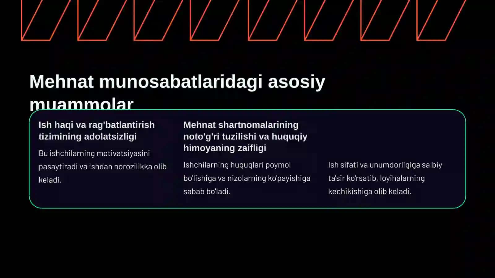 Qurilish sohasida mehnat munosabatlari: dolzarb muammolar 4