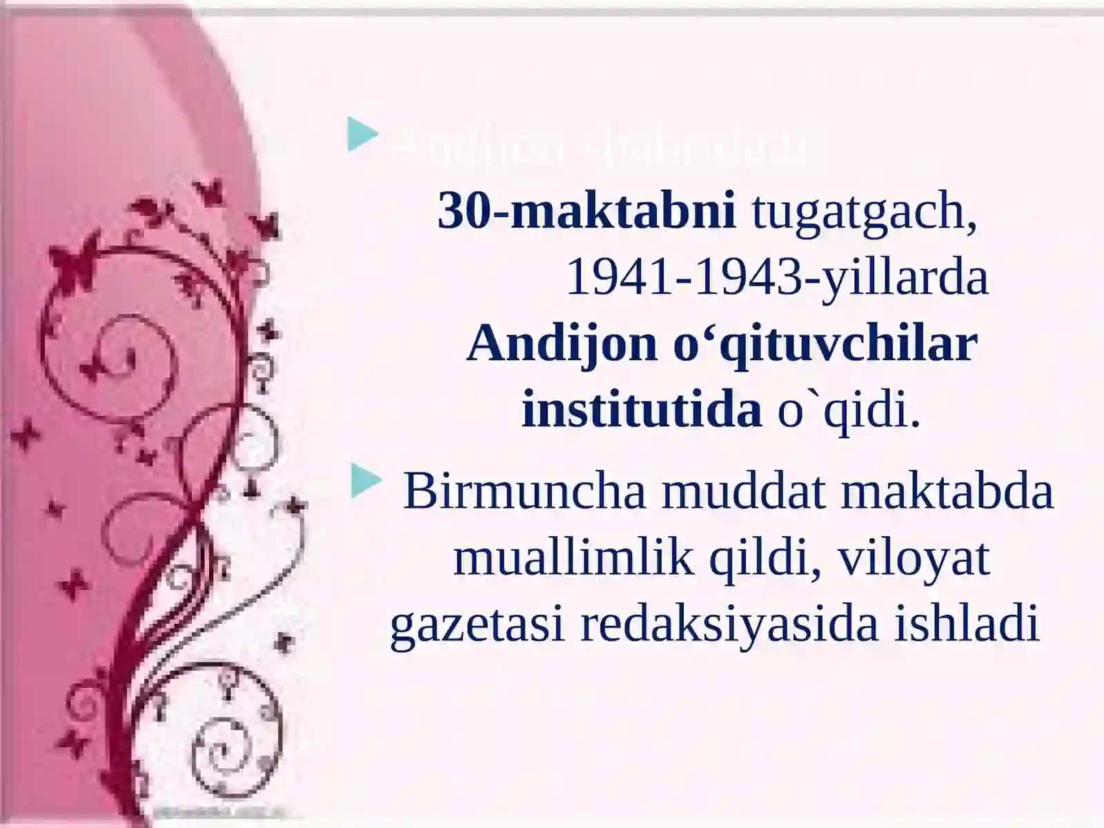 ADABIYOT fanidan dars taqdimoti 4