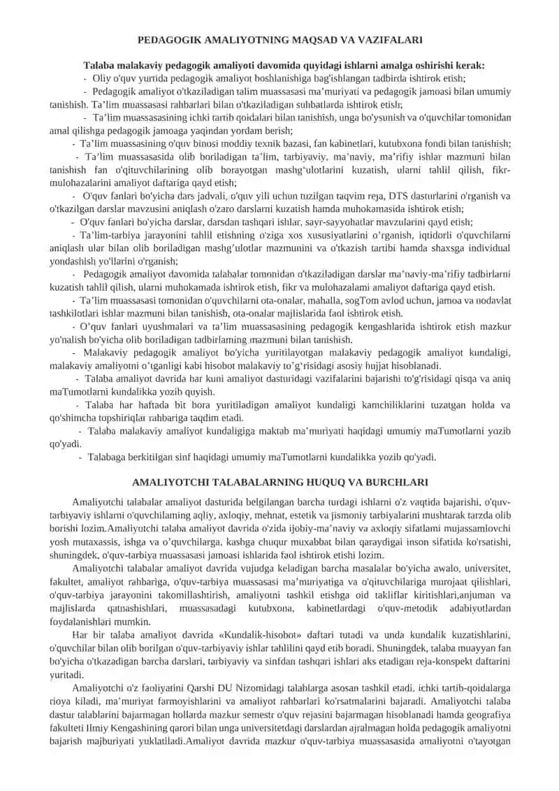 PEDAGOGIK AMALIYOTI 4