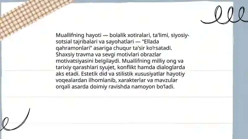 Ellada qahramonlari asari tahlili 4