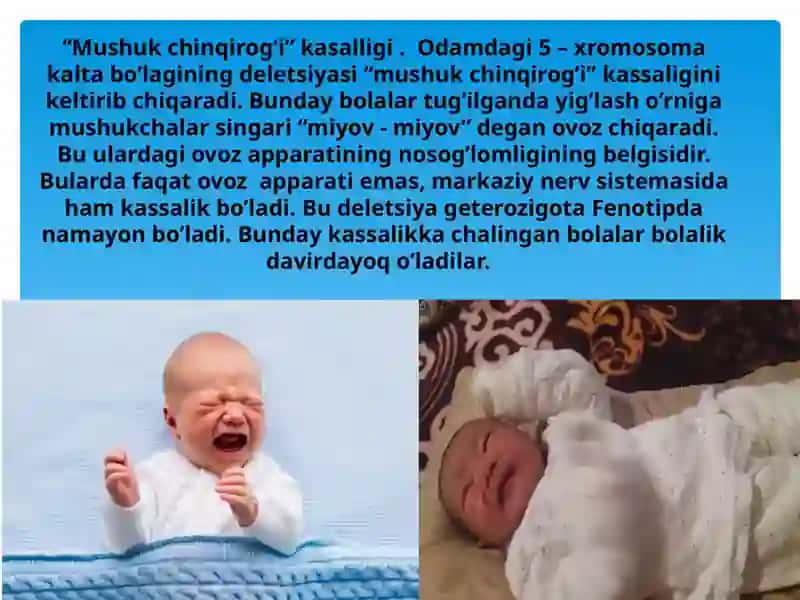 XROMOSOMAKASALLIKLARI 4