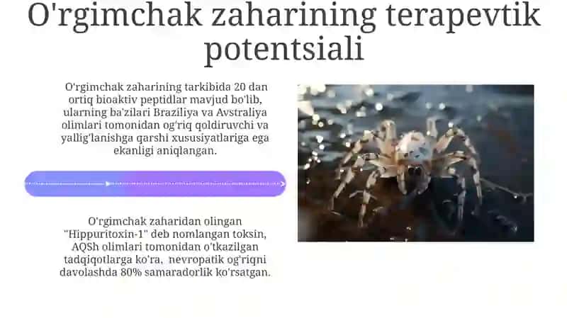 Zaharli Buğimoyoqlilarning Tibbiyotdagi Ahamiyati 4