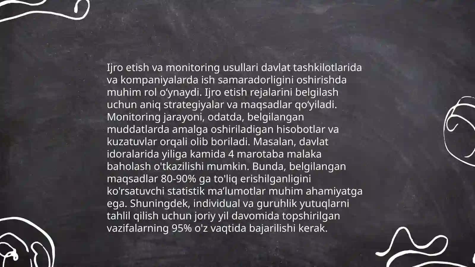Strategik rejalarni amalga oshirish 4
