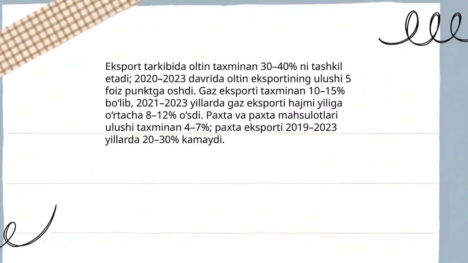 Tashqi savdo va ochiq iqtisodiyot: O'zbekistonning savdo balansini tahlil qilish 4