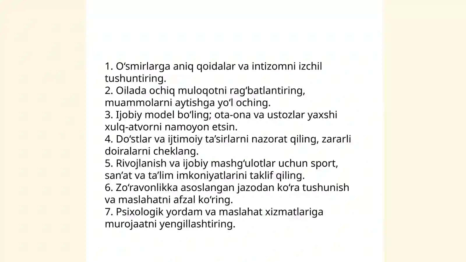 Bolalarda xulq-atvor buzilishlarini bartaraf etish 4