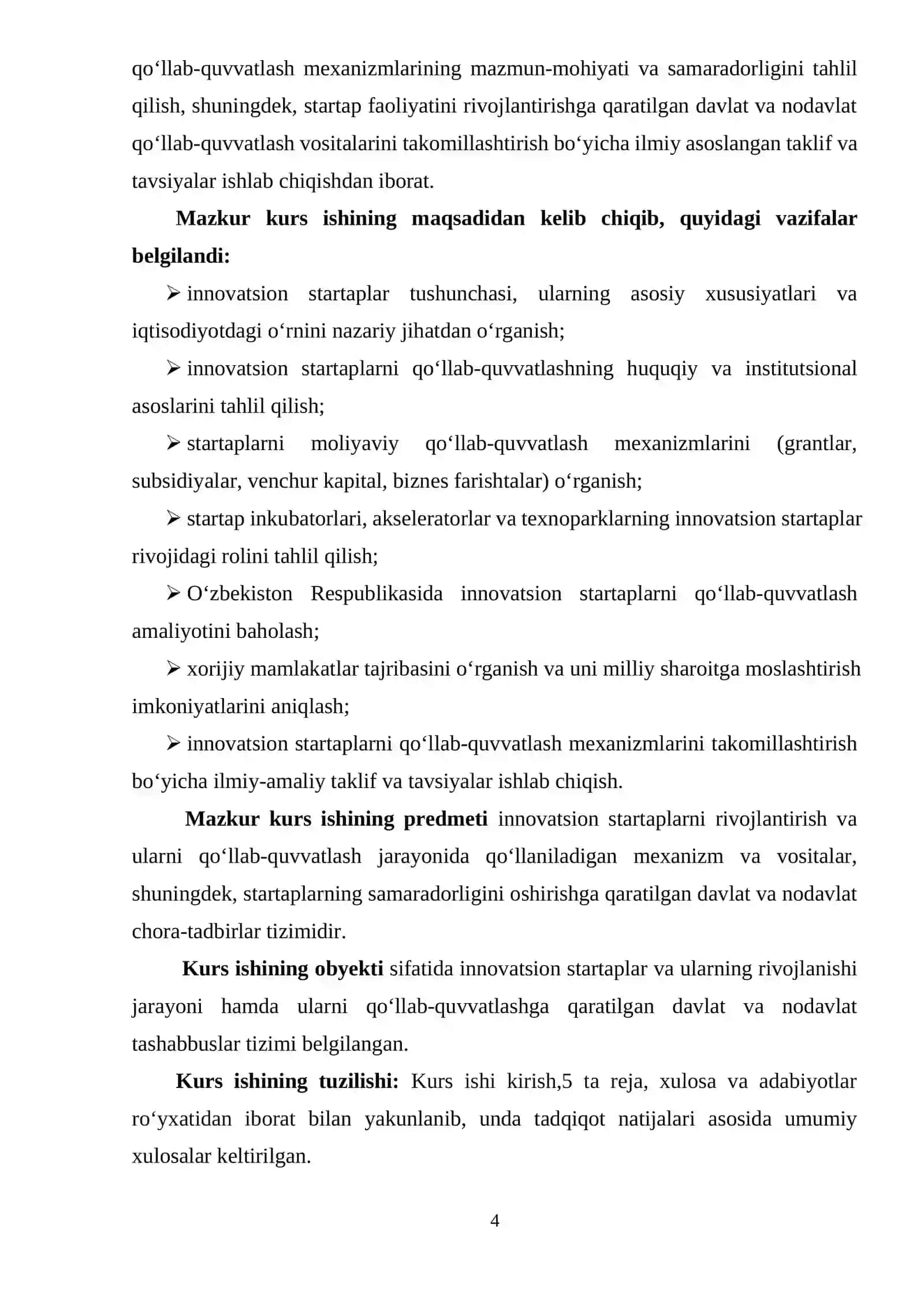 Innovatsion startaplarni qo'llab-quvvatlash mexanizmlari 4