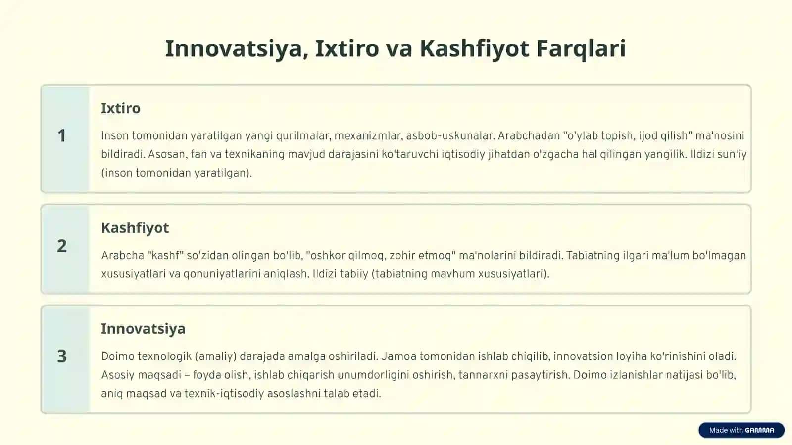 Innovatsion Iqtisodiyot: Maqsad, Vazifalar va Rivojlanish 4