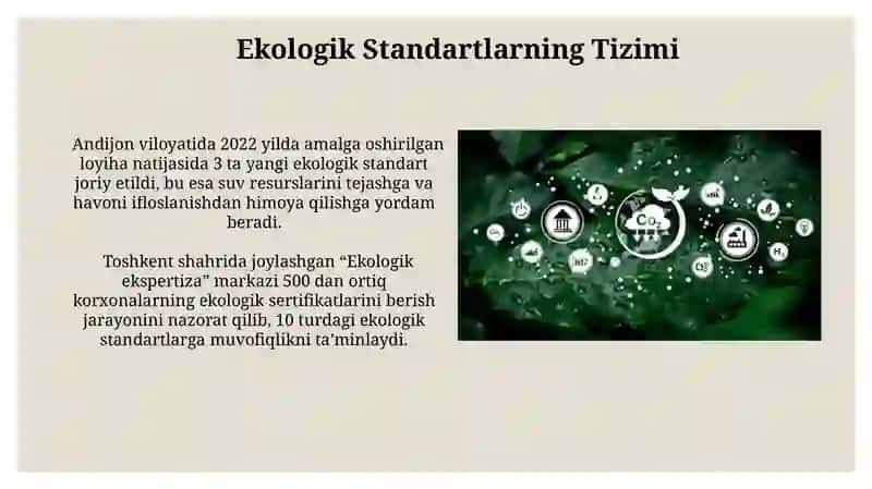 Ekologik Standartlashtirishning Kelajagi va Taraqqiyoti 4