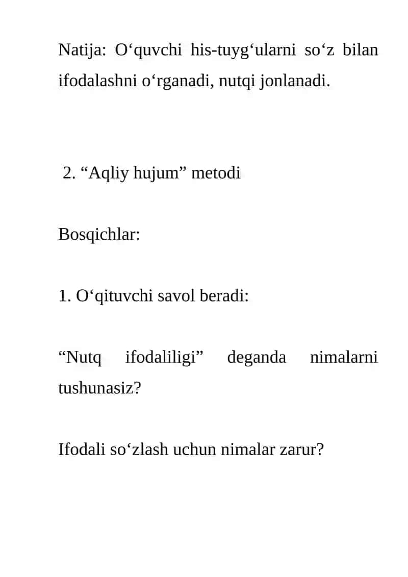 Nutq ifodaliligi 4