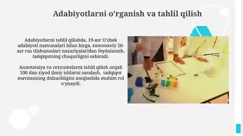 Tadqiqotlar olib borish jarayoni va uni tashkil etish 4