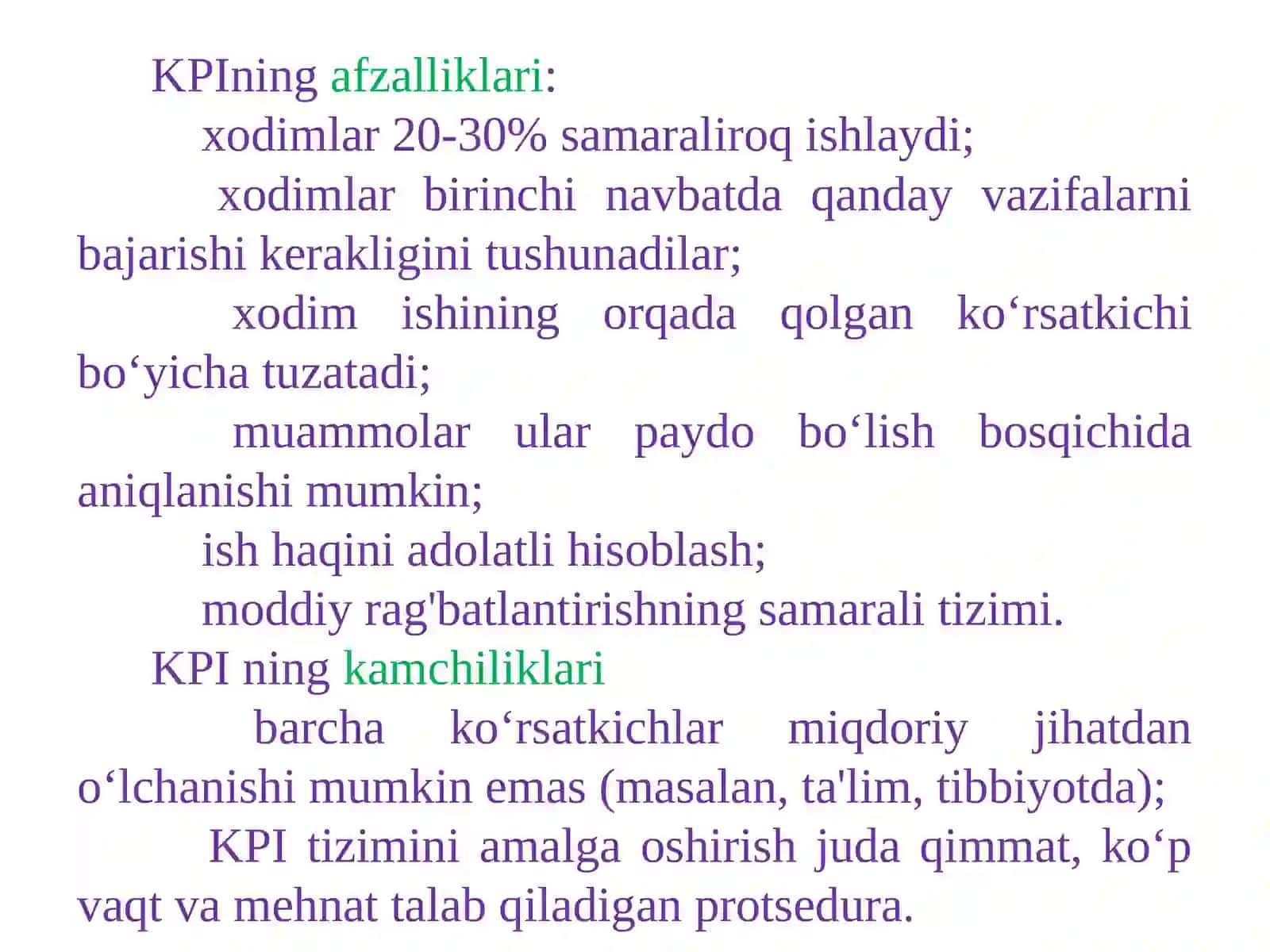 TASHKILOTLARDA REKRUTMENT JARAYONINING SAMARADORLIGINI BAHOLASH 4