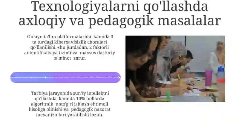 Zamonaviy Texnologiyalar Imkoniyatlari va Afzalliklari 4
