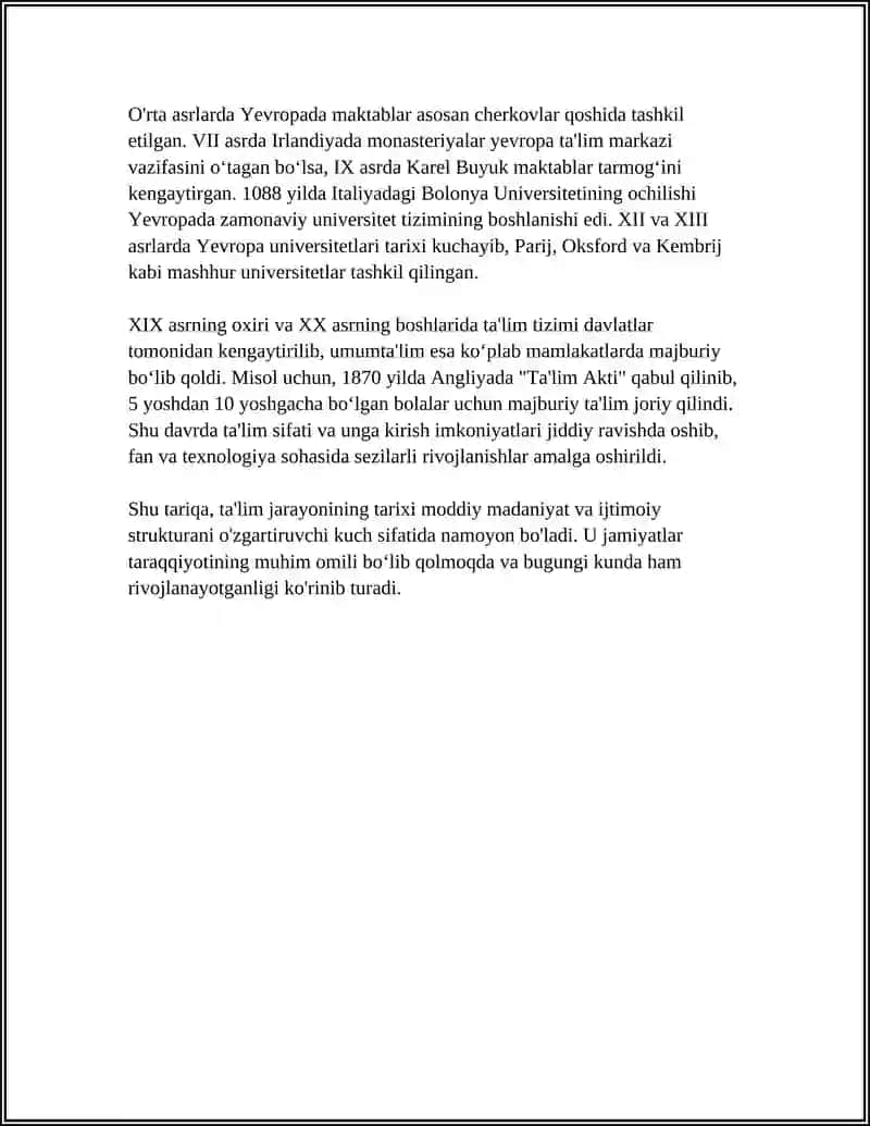 "TA`LIM JARAYONINING MOHIYATI" 4