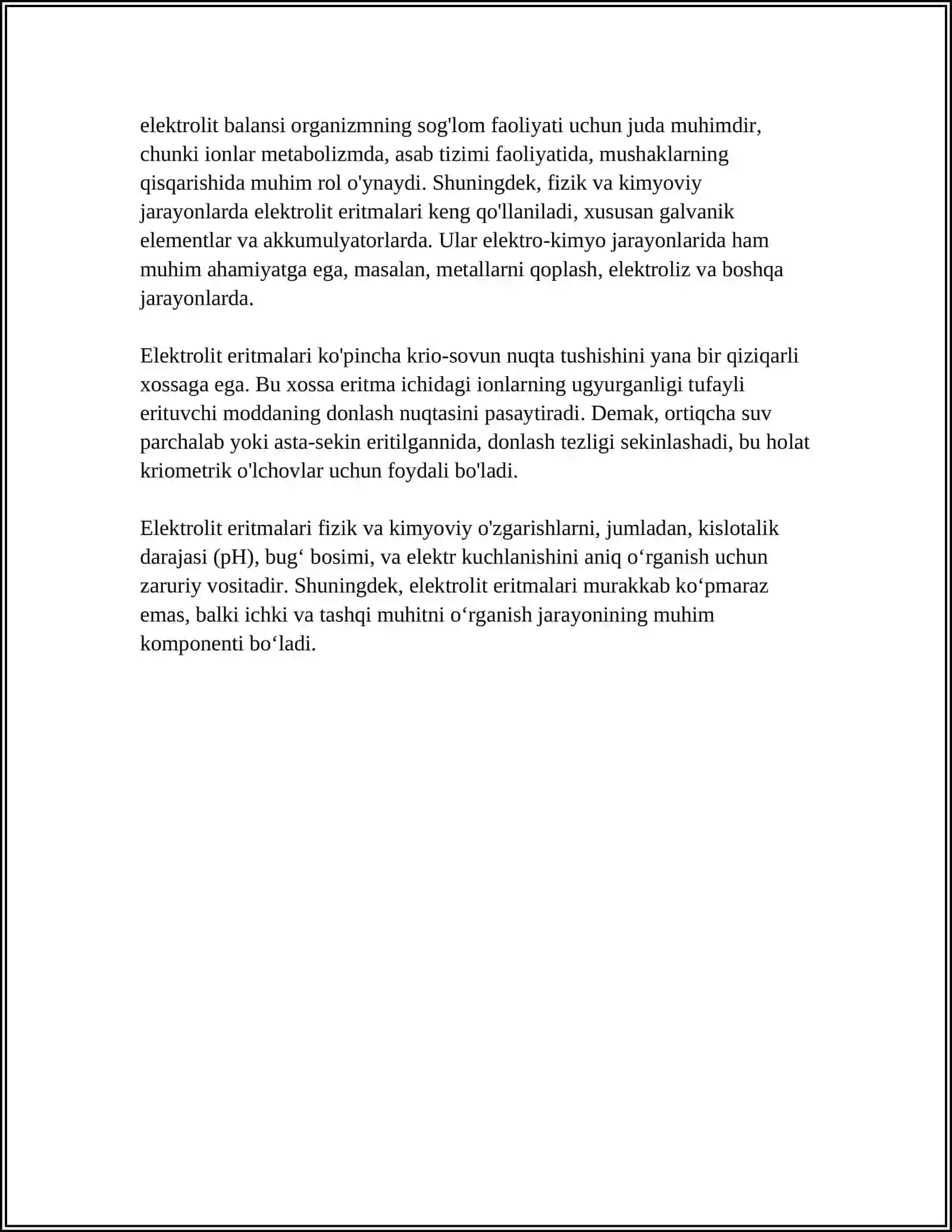 ELEKTROLITLAR ERITMALARI 4