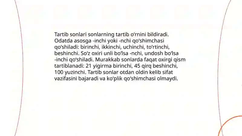 Son soʻz turkumi 4